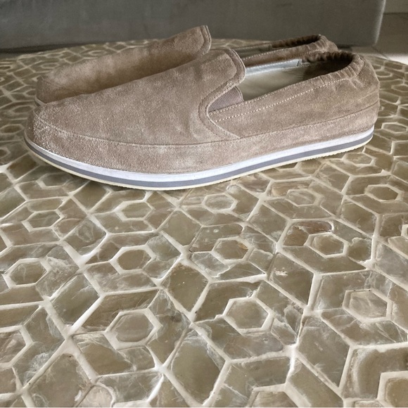 Prada Sport Men's Suede Slip-On Sneakers (11) - Picture 2 of 12
